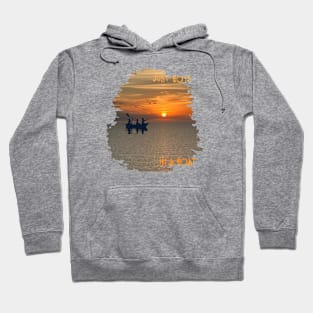 Just boys in a boat - for dark colors Hoodie
